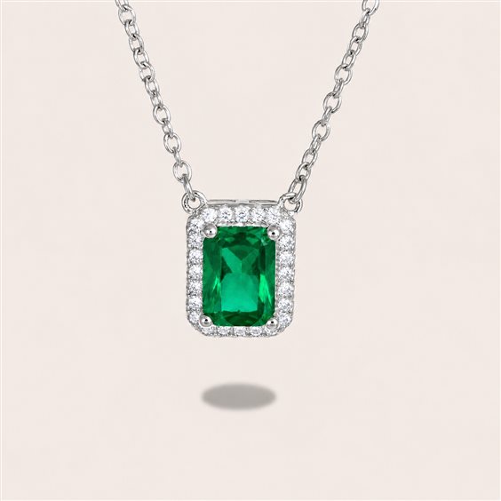 Collar Ultima Edizione Mujer Colore in Plata CAO4307 VERDE - CAO4307 VERDE
